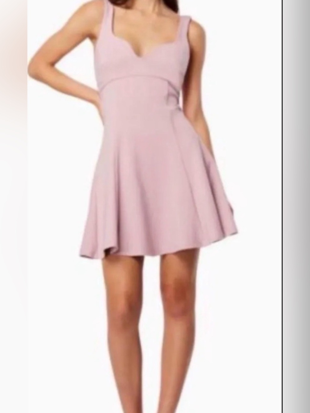 Elliatt Blush Pink Mini Dress